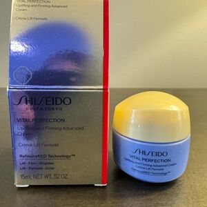 Shiseido Vital Perfection Uplifting and Firming Advanced Cream 15 ml .5 oz NIB